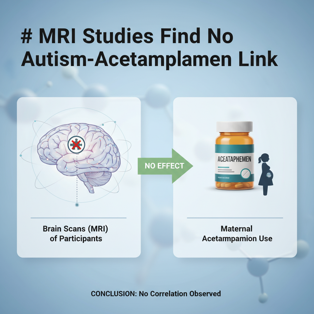 # MRI Studies Find No Autism-Acetaminophen Link